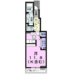 サンリット【1階】の間取り