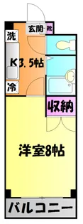 ミヤマエ弐番館【2階】の間取り