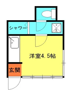 小崎アパート【2階】の間取り