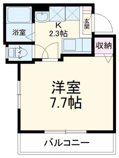 Maison de JQ亀有【302号室】の間取り