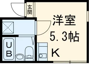エスポワール亀有【1階】の間取り