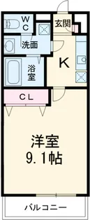 リブリ・デエム【1階】の間取り