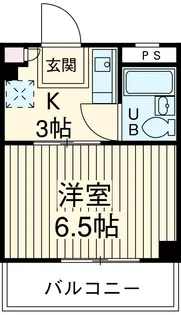 ペアレフルカワ【3階】の間取り