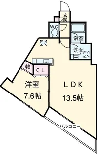 アビティ用賀【3階】の間取り