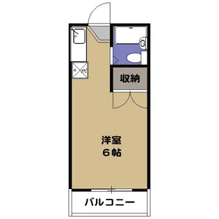 ルーフトミタ【105号室】の間取り