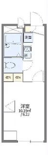 レオパレスラパン【2階】の間取り