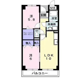 AppIe Court C【3階】の間取り