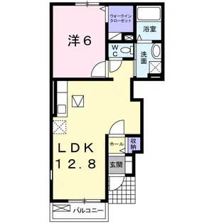 コージー・プレイス【1階】の間取り