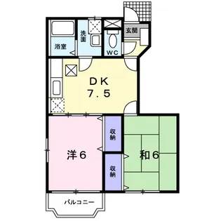 コンフォート【1階】の間取り