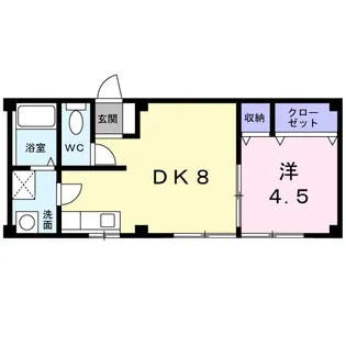 メゾン・ド・ニコル【2階】の間取り