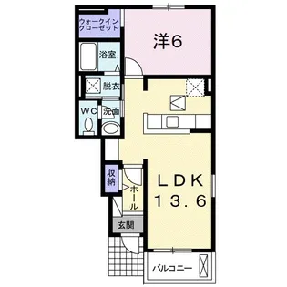 シュティル B【1階】の間取り