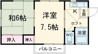 サンシティ上福岡【202号室】の間取り