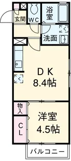 ルポゼ【1階】の間取り