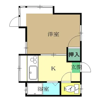 さがみ野シティパレスⅡ【201号室】の間取り