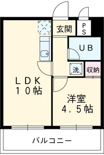コスモリード国分寺【9階】の間取り