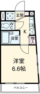 第6千代鶴ビル【2階】の間取り