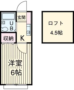 カーサ元町A【A-206号室】の間取り