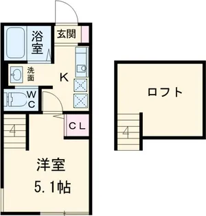 サンマルク大塚【2階】の間取り
