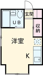 安藤荘【202号室】の間取り