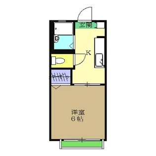 サンアルテール【201号室】の間取り