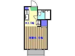 ラ・フィエスタ【205号室】の間取り