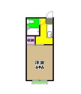 モナーク久我山【202号室】の間取り