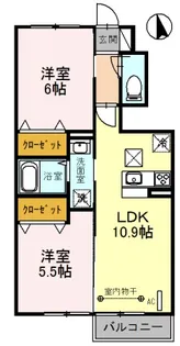 ボナール・T【1階】の間取り