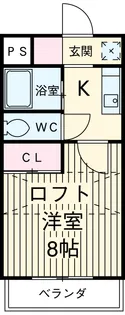 フォートレスコート【2階】の間取り
