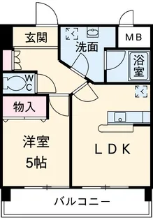 デル・スール テラス【2階】の間取り