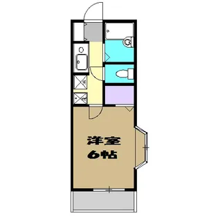 ダイコーハイツ【201号室】の間取り