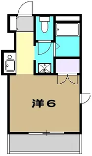 天野屋ビル【203号室】の間取り