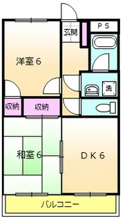 チャイルドシティB【3階】の間取り