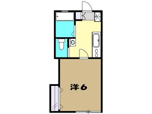 パーシモンヒルズ【102号室】の間取り