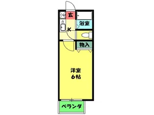 ファランドール座間【1階】の間取り