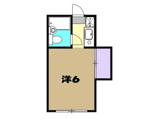 ホワイトコート【1階】の間取り