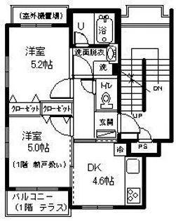 ヴェルドミール【2階】の間取り