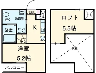 グリーンベルト【2階】の間取り