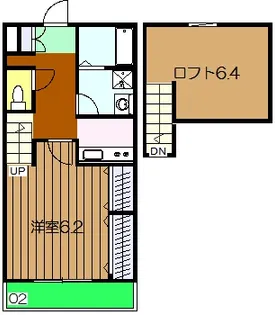 TAKAガーデン【2階】の間取り