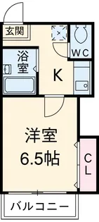 マンションJY館(女性専用)【2階】の間取り