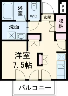 G−rooms差間【2階】の間取り