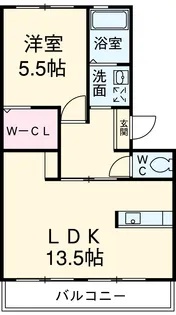 コーディア J【302号室】の間取り
