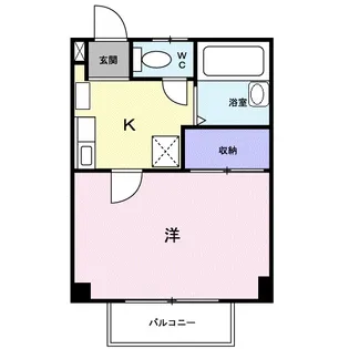 グレイスフル【1階】の間取り