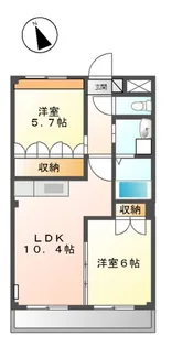 レジデンス Ai【3階】の間取り