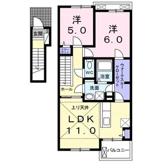 コンテッサ【2階】の間取り