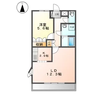 ドリーム【2階】の間取り