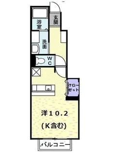 デフィそのべ【1階】の間取り