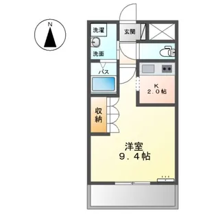 Number One【2階】の間取り