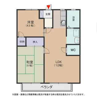 Dream Forest 薮田 A棟【2階】の間取り