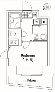 パレステュディオ五反田【11階】の間取り