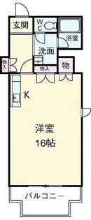タウンコート人宿町【7階】の間取り
